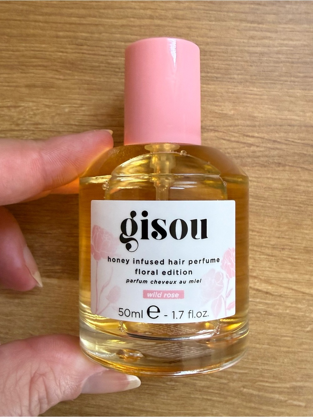 *Brand New* *Cult Fav* Gisou Wild Rose Honey Infused Hair Perfume